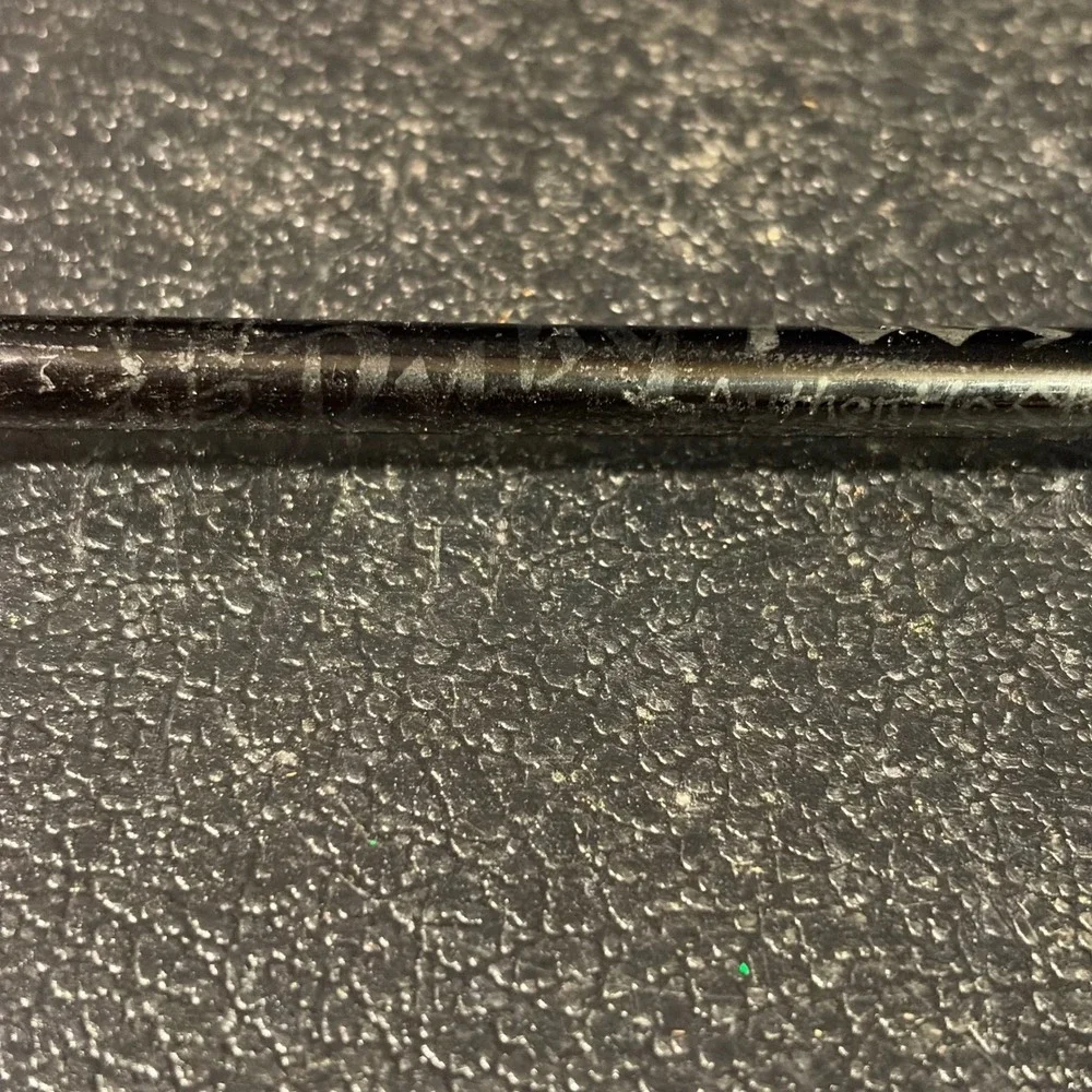 Ruby Foo's Black Glass Swizzle Stick Vintage NYC Restaurant Barware 6
